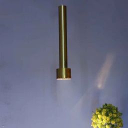 Veyra Gold Iron Hanging Light | Inbuilt LED | | Eliante by Jainsons Lights-picture-33