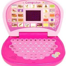 Educational Learning Kids Laptop With LED Display & Music (Multicolor) (Multicolor)-1