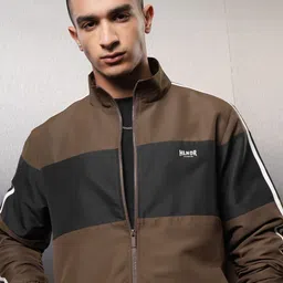 highlander Men Colorblock Bomber Jacket-picture-31