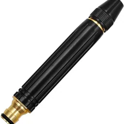 Brass High Pressure Hose Black Nozzle (Pack of 1) Hose Connector-picture-21