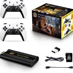 Wireless Retro Video Game 4K Ultra HD Game Stick with 30K+Games 64 GB memory Complete Edition-16