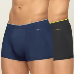 Pack of 2 Underwear Uno Intellisoft Micro Modal Solid Men Trunk-image-42