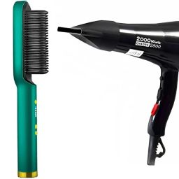 snowworld Hair Straightener comb With Hair Dryer Combo Professional Salon at Home Hair Dryer-image-78