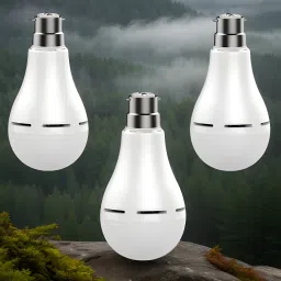 Emergency Bulb 9W LED 1200mAh battery 4 hrs emergency light Pack of 3 bulbHE422 4 hrs Bulb Emergency Light-image-17