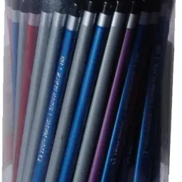 100 pencils per box with 10 sharpners Round Shaped Jar Pencil-32