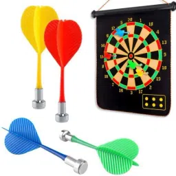 Magnetic Dart Board Set Dart Board with 4 Magnetic Darts 30 cm Dart Board-12