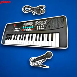 37-Key Musical Piano Keyboard with Microphone 430A1 Song Record Feaure_P748-image-45