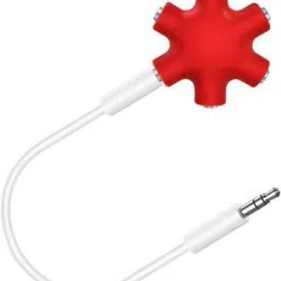 Triangle Ant Red Amazing RockStar Audio Splitter 6 Port Splitter Phone Converter-image-61