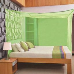 Divayanshi Green Mosquito Net for Single Bed/Double Bed, 3x6.5 Insect Protection Net image 2