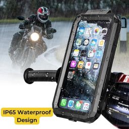 yellowfin Fully Waterproof Handlebar Quick Release| Maps and GPS Navigation|Scooter|Cycle| Bike Mobile Holder image 2