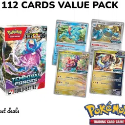 Latest New pokemon cards ,7 packs 56 card booster set-image-14