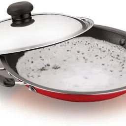 NEW_HM_AppaChetty With Lid RP-6 Appachatty with Lid 1 L capacity 22 cm diameter-picture-0