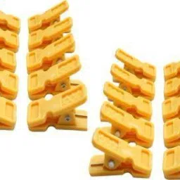 20 pcs Non Slip Clothes Hanger Hanging Hooks Grip Clothes Clips Pegs Set Plastic Cloth Clips-image-89