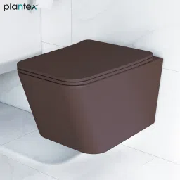 Ceramic Wall Hung Commode/Western Commode for Toilet/ Commode with Soft Closing Seat - P Trap (APS-3045) Western Commode-17