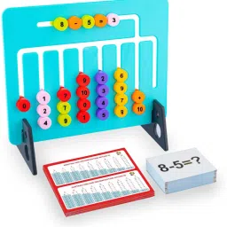 A to Z and 1 to 10 Alphabet Montessori Slide Puzzle Game For Kids-11