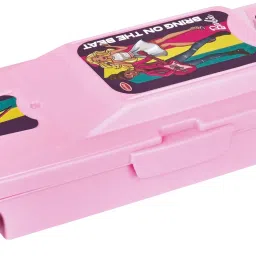 Racing Car Baby Shark Art Polypropylene Pencil Box-image-3