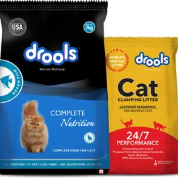 drools with 5kg Cat Litter and 7kg Ocean Fish 12 kg Dry Adult Cat Food-picture-38