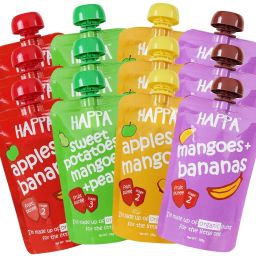 Baby Food Puree: Organic, Stage 2 (6M+), 100% Fruit, Pack of 12 (100g Each) Cereal-image-58