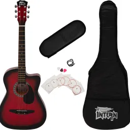 INT-38C-RD-G Acoustic Guitar Linden Wood Linden Wood Right Hand Orientation-5