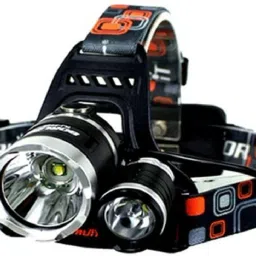3 LED Head Lamp Flash Light Torch with Adjustable Rechargeable Battery LED Headlamp-18