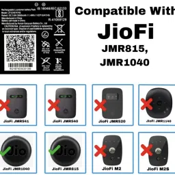AEV Mobile Battery ForJio Jiofi 6 wifi Router / Router JMR815 / Router JMR1040 II 3000mAh image 3