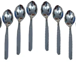 Stainless Steel Table Baby Spoon Set of 12 Pcs (16 Cm) (SP10) Steel Cutlery Set-21