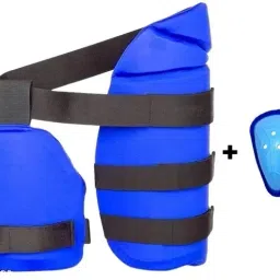 Thigh Guard for Right Handed Mens with Abdominal guard Cricket Guard Combo-image-66