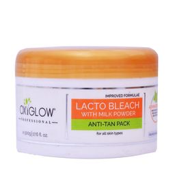 Oxyglow Lacto Bleach Anti-Tan Face Pack with Milk Powder - 500 g-49