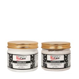 BEAUCODE BIOCARE Set Of 2 Diamond Face & Body Scrub & Cream 500ml-42