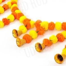 shyam sarkar Toran, Marigold Flowers Toran, Rajasthani Toran, Diwali Decoration items Toran image 2
