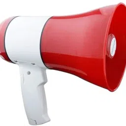 Portable Megaphone Bullhorn 40 Watt Power Megaphone Speaker Voice and Siren Portable Megaphone 40 Watt Power Megaphone Speaker with Volume Control Outdoor PA System-picture-14