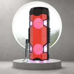 GUGGU (PORTABLE BLUETOOTH PARTY SPEAKER)With Mic & 7Hr Playback With Hi Bass SoundE411 20 W Bluetooth Party Speaker-image-88