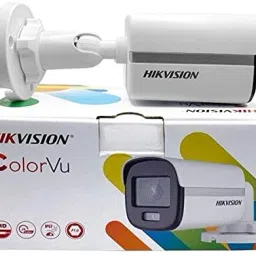 HIKVISION 2MP ColorVu Bullet Camera DS-2CE10DF0T-PFS IP67 White Wired 1Full HD 1080p Security Camera-image-2
