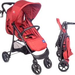 Premium Baby Pram with Reversible Handle,Locking Wheels,for 0-3 Years Baby/Kids Stroller-14