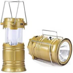 Led Solar Emergency Light Bulb Travel Camping Lantern Gold Plastic Table Lantern-26
