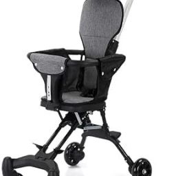 Newborn,Toddler Kid, Safety Harness, Adjustable backrest 360° Swivel Wheel Stroller-25