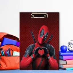 Stunt Spiderman Digital Reprint Clip Board Exam Pad (14x9.5 Inches)-picture-13