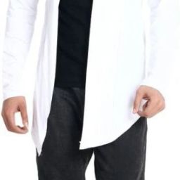 Men Jacket Style Full Sleeve White Shrug-image-85