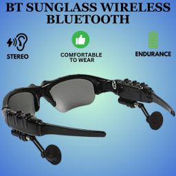 YAROH Bluetooth headset supported sunglass with mic for continuous dynamic MusicG423-image-85