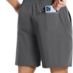 bellwit Solid Men Dark Grey Casual Shorts-picture-7