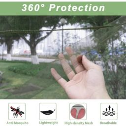 chirag HDPE - High Density Poly Ethylene Adults Washable MULTICOLOR HDPE MOSQUITO NET FOR ANIMALS 10X10 Mosquito Net image 4