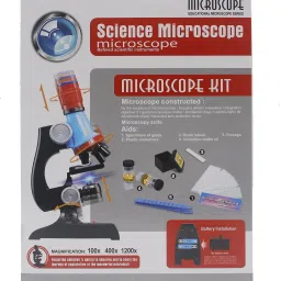 Science Kits with Slides Educational Beginner Microscope Kit with-1