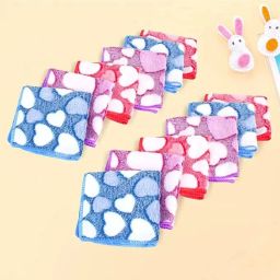 RSAL HEART Soft Hankies for Ladies Girls Women Kids ["MULTITOLOR"] Handkerchief-image-1