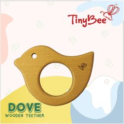 DOVE TEETHER TOYS Made of Wood Pack of 5 Teether-image-18