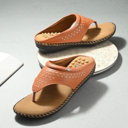 Women Ortho-Ease Anti-Sweat Lightweight with Acupressure | Flats Sandal-image-55