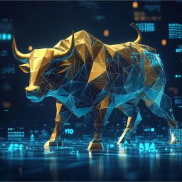 FiftyOne Hub Bull Trader MousePad for Trading Mousepad-23