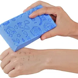 Dead Skin Remover Sponge For Body | Face Scrubber for Women and Men-12