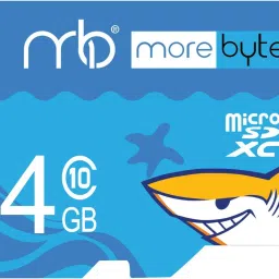 MOREBYTE MBTF1011 4GB Blue 4 GB MicroSD Card Class 10 140 MB/s Memory Card Compatible with Mobile-image-60