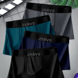 Pack of 4 Solid, Printed, Self Design Men Trunk-11