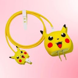 Urban Infotech Charger Cover For I Phone (Pikachu) Cable Protector-image-21